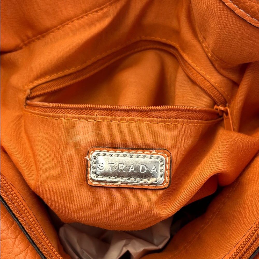 Strada Orange Shoulder Bag - Picture 3 of 4